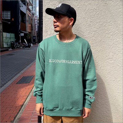 画像2: 【送料無料】スウェットシャツ -BONES- GREEN