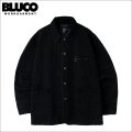 【送料無料】BLUCO ブルコ ジャパンデニム ライニングカバーオール BLACK ONE WASH