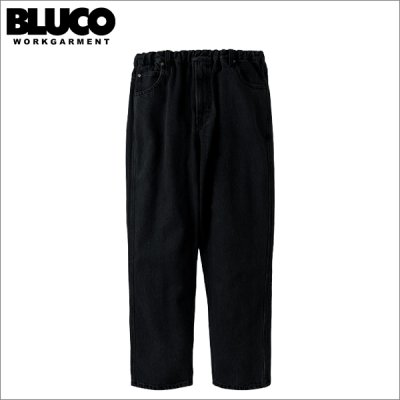 画像1: 【送料無料】BLUCO ブルコ ジャパンデニム イージーカウボーイパンツ BLACK ONE WASH