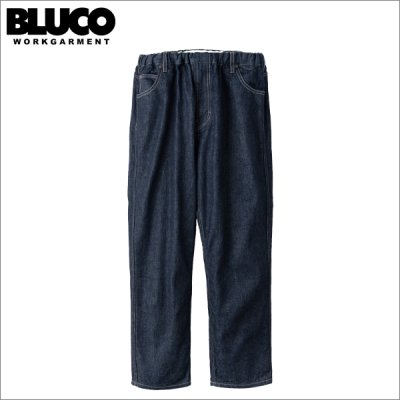 画像1: 【送料無料】BLUCO ブルコ ジャパンデニム イージーカウボーイパンツ INDIGO ONE WASH