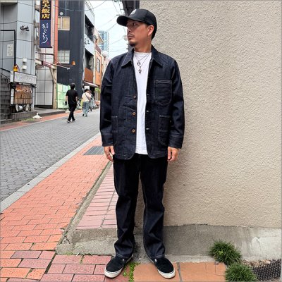 画像2: 【送料無料】BLUCO ブルコ ジャパンデニム イージーカウボーイパンツ INDIGO ONE WASH