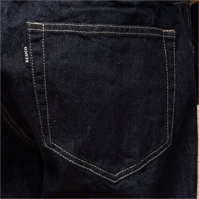 画像4: 【送料無料】BLUCO ブルコ ジャパンデニム イージーカウボーイパンツ INDIGO ONE WASH