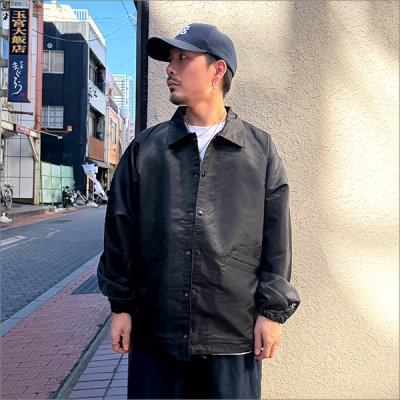 画像2: 【送料無料】BLUCO ブルコ スタンダード コーチジャケット BLACK