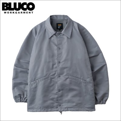 画像1: 【送料無料】BLUCO ブルコ スタンダード コーチジャケット GRAY