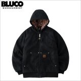 【送料無料】BLUCO×PANTYDROPPER  シンセティックレザー アクティブジャケット BLACK