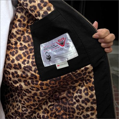 画像5: 【送料無料】BLUCO×PANTYDROPPER  シンセティックレザー アクティブジャケット BLACK