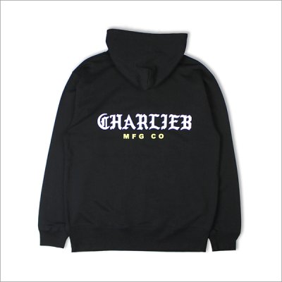 画像2: 【40％OFF】【送料無料】CharlieB チャーリービー BLKLT P/Oパーカー BLACK