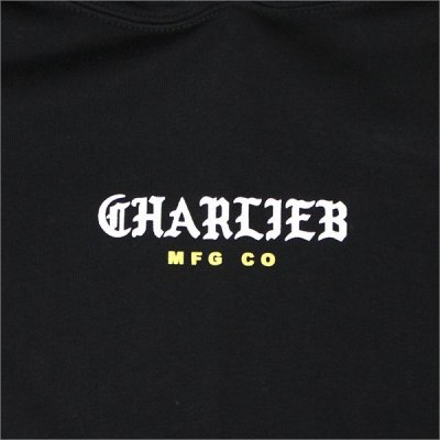 画像4: 【40％OFF】【送料無料】CharlieB チャーリービー BLKLT P/Oパーカー BLACK