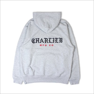 画像2: 【40％OFF】【送料無料】CharlieB チャーリービー BLKLT P/Oパーカー GRAY