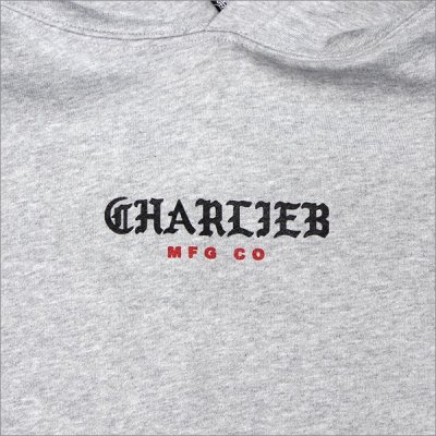 画像4: 【40％OFF】【送料無料】CharlieB チャーリービー BLKLT P/Oパーカー GRAY