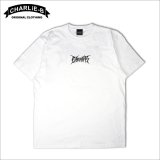 CharlieB チャーリービー DM Logo Tシャツ WHITE