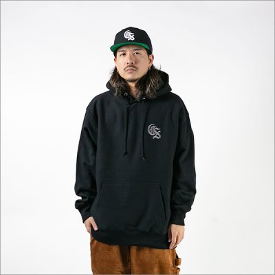 画像2: 【送料無料】CAPTAIN STREET Classic CS P/Oパーカー BLACK キャプテンストリート