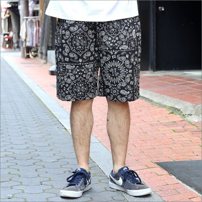 画像3: COOKMAN クックマン Chef ショーツ PAISLEY BLACK