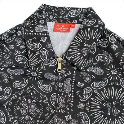 画像4: 【送料無料】COOKMAN クックマン Delivery JKT PAISLEY BLACK