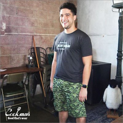 画像5: COOKMAN クックマン Chef ショーツ Ripstop Tiger Camo GREEN