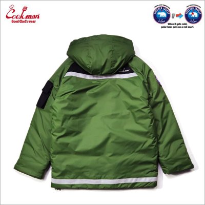 画像2: 【送料無料】COOKMAN クックマン Freezer JKT OLIVE