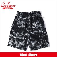 COOKMAN クックマン Chef ショーツ MARBLE BLACK