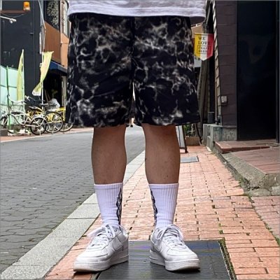 画像2: COOKMAN クックマン Chef ショーツ MARBLE BLACK