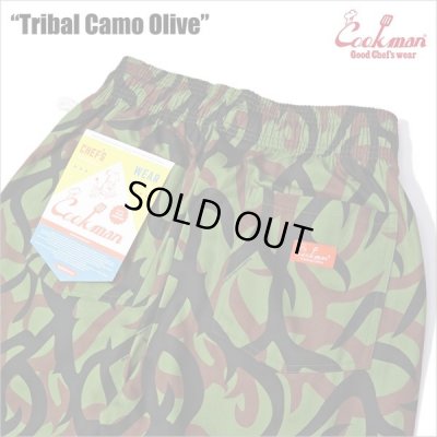 画像5: COOKMAN クックマン Chef ショーツ TRIBAL CAMO OLIVE