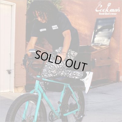 画像5: 【送料無料】COOKMAN クックマン Semiwide Chef パンツ Paisley BLACK