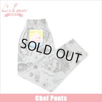 【送料無料】COOKMAN クックマン Chef パンツ Old Tattoo GRAY