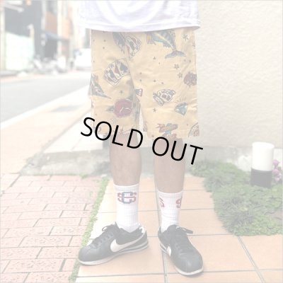 画像2: COOKMAN クックマン Chef ショーツ Old Tattoo BEIGE