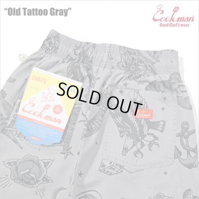 画像4: COOKMAN クックマン Chef ショーツ Old Tattoo GRAY