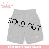 COOKMAN クックマン Chef ショーツ Front Pocket Big Bear BLACK