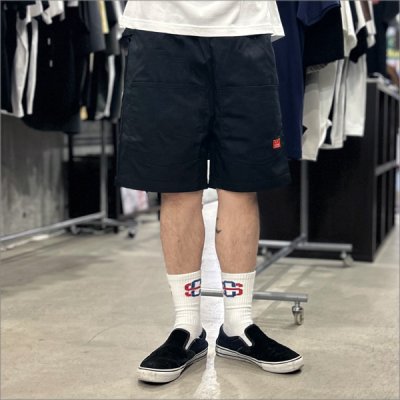 画像2: COOKMAN クックマン Chef ショーツ Front Pocket Ripstop BLACK