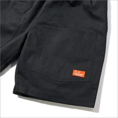 画像4: COOKMAN クックマン Chef ショーツ Front Pocket Ripstop BLACK