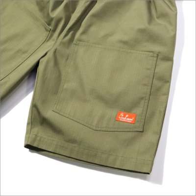 画像4: COOKMAN クックマン Chef ショーツ Front Pocket Ripstop OLIVE