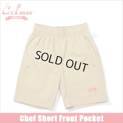 画像1: COOKMAN クックマン Chef ショーツ Front Pocket Canvas PEANUTS
