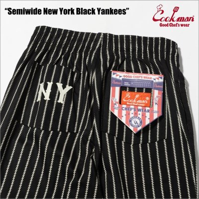 画像4: 【送料無料】COOKMAN クックマン Semiwide Chef パンツ Negro Leagues NY Black Yankees