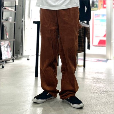 画像2: 【送料無料】COOKMAN クックマン Carpenter's パンツ Corduroy BROWN