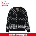 【送料無料】COOKMAN クックマン Knitted Cardigan Bandanna Cross BLACK
