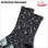 画像2: COOKMAN クックマン Rib Crew Socks Black Leopard (2)