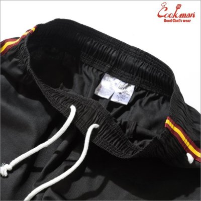 画像3: 【送料無料】COOKMAN クックマン Semiwide Chef パンツ Wienerschnitzel Side Line BLACK