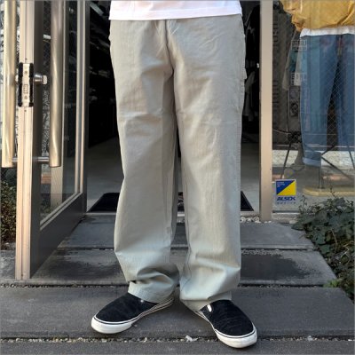 画像2: 【送料無料】COOKMAN クックマン Carpenter's パンツ Canvas Still Water