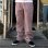 画像2: 【送料無料】COOKMAN クックマン Carpenter's パンツ Canvas Grayish Pink (2)