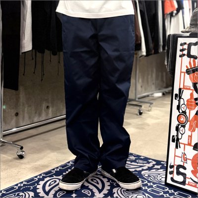 画像2: 【送料無料】COOKMAN クックマン Semiwide Chef パンツ NAVY