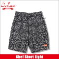 【送料無料】COOKMAN クックマン Chef ショーツ Light Paisley BLACK