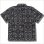 画像2: 【送料無料】COOKMAN クックマン S/Sワークシャツ Light Paisley BLACK (2)