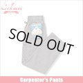 【送料無料】COOKMAN クックマン Carpenter's パンツ Hickory BLACK