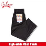 COOKMAN クックマン High-Wide Chef パンツ BLACK