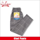 【送料無料】COOKMAN クックマン Chef パンツ Glen Check BLACK