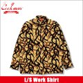 【送料無料】COOKMAN クックマン L/Sワークシャツ Tribal Camo BEIGE