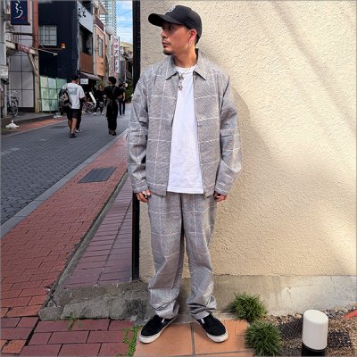 画像3: 【送料無料】COOKMAN クックマン Delivery JKT With Lining Glen Check BLACK