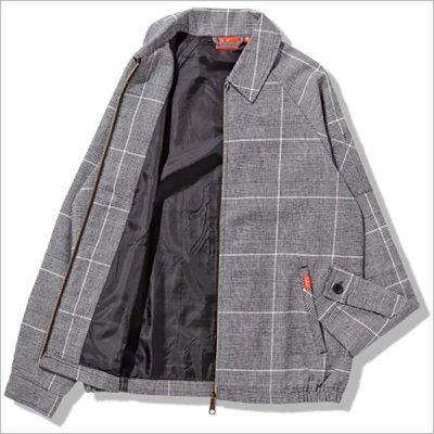 画像4: 【送料無料】COOKMAN クックマン Delivery JKT With Lining Glen Check BLACK