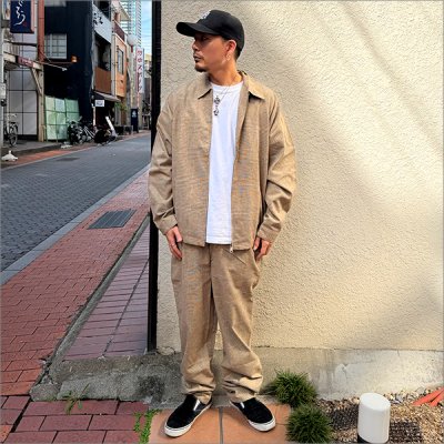 画像3: 【送料無料】COOKMAN クックマン Delivery JKT With Lining Glen Check BROWN