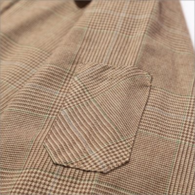 画像7: 【送料無料】COOKMAN クックマン Delivery JKT With Lining Glen Check BROWN